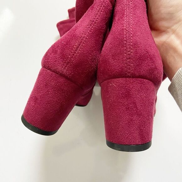 NEW Stuart Weitzman Faux Suede Over-The-Knee Boots size 7.5 - Picture 7 of 12